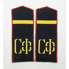 СТАРШИЙ КРАСНОФЛОТЕЦ, береговая служба ВМФ СССР, погоны обр. 1943 г..